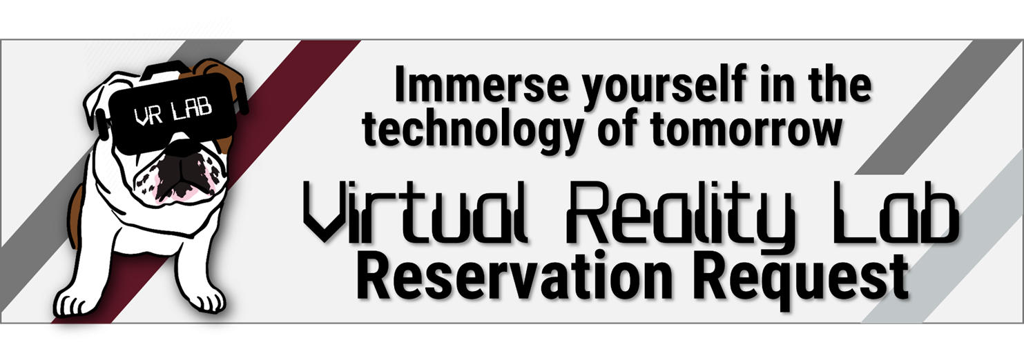 VR Lab reservation banner